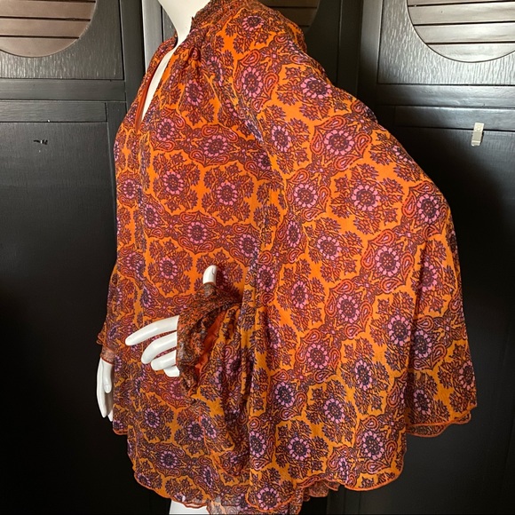 Free People Gabi Printed Tunic New Size Medium - Picture 2 of 11